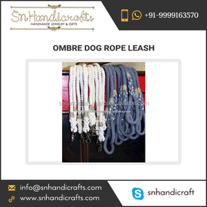 Low Price Braided Rope Coral Pattern Ombre Dog <b>Leash</b> for Sale - Product Image 1