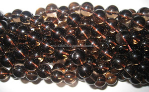 Super Sparkle 15 pouces 6x6mm perles à micro facettes en quartz fumé perles de pierre parfaitement calibrées de haute qualité - Product Image 6