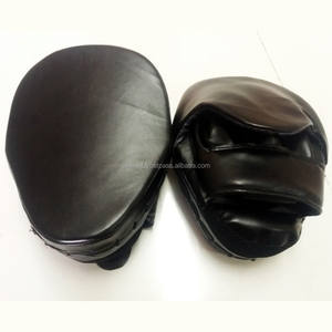 แผ่นรองฝึกซ้อมมวยไทย MMA หนังวัวแท้ พร้อมแผ่นรอง EVA ป้องกันแขนโค้งงอ สำหรับฝึกซ้อม - Product Image 1