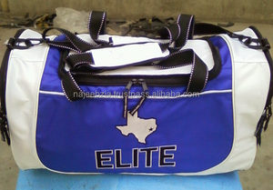 Bolsa de viaje deportiva impermeable de alta calidad al por mayor con logotipo bolsas de lona de poliéster para gimnasio - Product Image 5