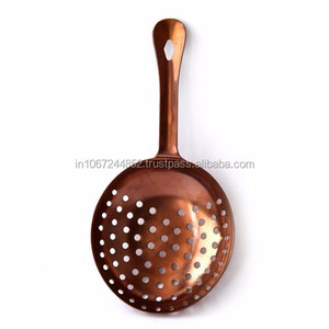 Copper-Plated Eco-Friendly for Certified Julep Strainer Bar <b>Drinkware</b> <b>Accessories</b> - Product Image 1