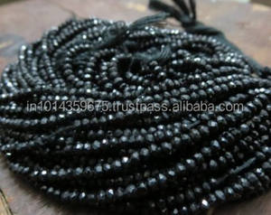 Fabricante de cuentas de espinela negra Natural, precio - Product Image 4