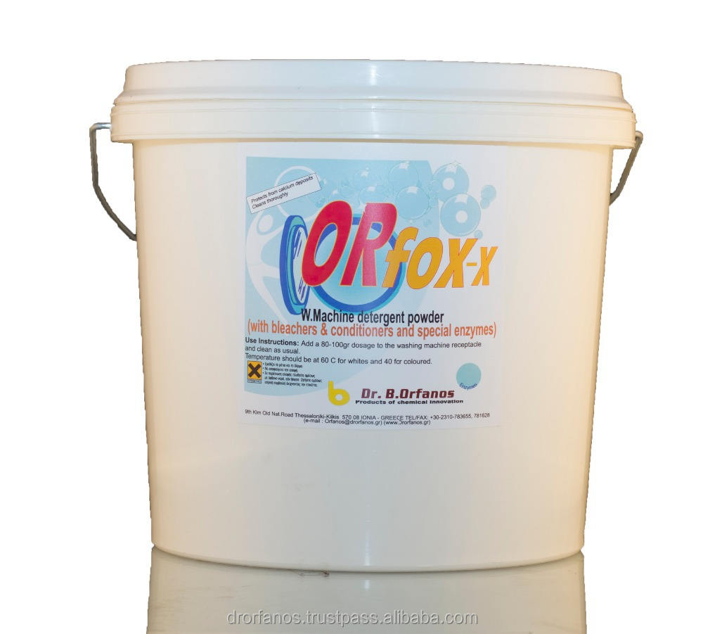 orfox-x ultra detergent powder with enzymes, ble