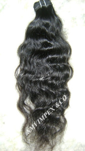 ผมต่อจากผมมนุษย์ผมลอนแบบลอนหลวมผมสไตล์อินเดียสีธรรมชาติเกรด12A - Product Image 2