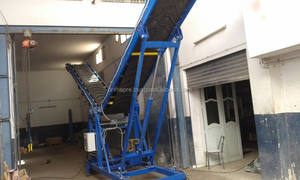 Convoyeur industriel d'empileur de sac avec la structure robuste et la capacité de charge élevée pour la manipulation continue du ciment d'engrais de grain - Product Image 6