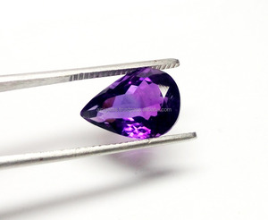 Pierre précieuse d'améthyste fabuleuse pierre taillée à facettes d'améthyste semi-précieuse bien polie au prix d'usine en gros - Product Image 1