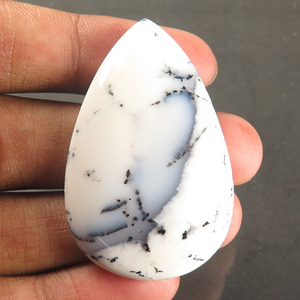 อัญมณีโมรา dendritic แบบธรรมชาติเกรด100% สำหรับทำเครื่องประดับ - Product Image 3