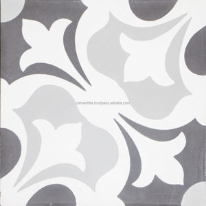 Azulejo de Cemento Encaustic CTS 20.x - 150x150mm - Azulejos Decorativos para Interiores - Diseño Moderno para Villas - Fábrica en Vietnam - Product Image 3