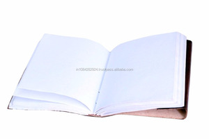 พรีเมี่ยมหนังวินเทจนิสัยบันทึกสมุดโน้ตสมุดบันทึกนมที่ทำด้วยมือวารสารหินไดอารี่หินสเก็ตช์การเดินทางนม - Product Image 5