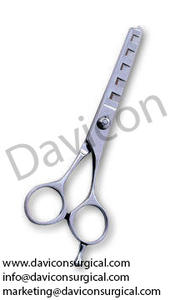 Tijeras de Entresacar Manuales de Acero Inoxidable DAVICON ENTERPRISES, Instrumentos Quirúrgicos con Certificación CE, Reutilizables - Product Image 3