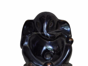 Ganesha-estatua de latón de bronce antiguo indio, hecho a mano, Dios indio, Ganesha - Product Image 4