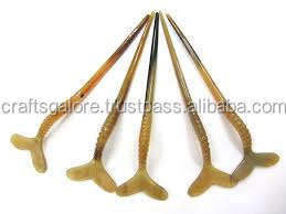 Horquilla para el pelo de cuerno de búhos hecha a mano, pinza para el pelo, artesanías, a la moda - Product Image 2