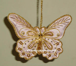 Hermosos Adornos Colgantes de Mariposas Navideños Hechos a Mano de Alta Calidad - Product Image 1