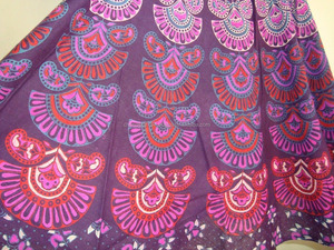 Vestido Hippie de gasa de algodón con mandala para verano, ropa de playa de talla grande - Product Image 3