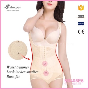 Women's Sexy Slimming Fashion Lingerie Set Plus Size Waist Shaper <b>Corset</b> Lace Decoration Breathable Eco-Friendly Body Shaping - Product Image 3
