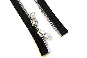 High Quality Two-Way Auto-Lock Brass Metal Zipper Open-End for Shoes Garments Bags-Wholesale - Product Image 3