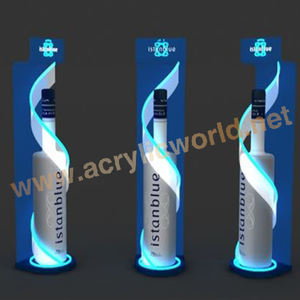 Pantalla LED de alta calidad para glorificadores de botellas, Mostrador de exhibición de vino - Product Image 5