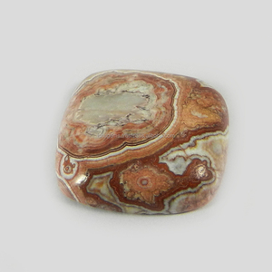 Ágata Crazy Lace Natural, 21 mm, Corte Cuadrado Cojín, 4.15 g, Gema Suelta - Product Image 2