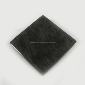 ธรรมชาติ Hypersthene 7.15กรัมสแควร์ Cabochon 23มม.อัญมณีสำหรับเครื่องประดับ IG0642 - Product Image 2