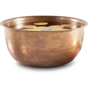 Đồng Pedicure Bowl Với Hammered