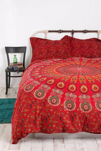 Funda de edredón y fundas de almohada de tamaño Queen reversible con mandala indio, colcha Hippie para uso en hoteles - Product Image 2