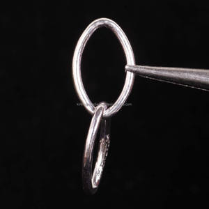 Conectores de joyería suelta de eslabones de cadena de 13x1 MM, eslabones de Plata de Ley 925 simples Vintage, venta al por mayor, hallazgos a granel, fabricación de joyas - Product Image 2