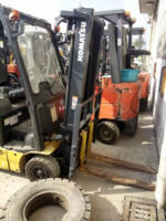 Chariot élévateur manuel Komatsu mini de 3,5 tonnes, modèle 10M, modèle 2010, moteur diesel, certifié CE/BV, fabriqué au Japon, hauteur de levage de 3m à 6m, en vente