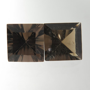 อัญมณีทรงหลวมทรงลูกแพร์สโมควอทซ์สีน้ำตาลสำหรับทำเครื่องประดับพร้อมกล่อง - Product Image 4