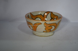 ชามดินเผาโมร็อกโกทำมือ งานฝีมือประณีต ลายเพ้นท์มือ ตกแต่งโต๊ะทำงาน ของขวัญ ขายส่งจำนวนมาก - Product Image 2