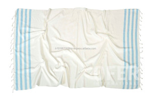 Toallas de Playa Turcas Bondi Peshtemal, Fuotas, Pestemal de Hammam, Toallas de Hammam al por Mayor, Toallas de Peshtemal de Bambú - Turquesa - Product Image 3