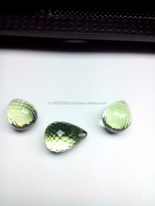 Lot de brolette synthétique en améthyste verte, 1 pièce, bijoux en verre - Product Image 3