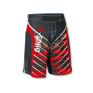 Pantalones Cortos de Artes Marciales Mixtas (MMA) Unisex, 100% Poliéster, Talla y Logotipo Personalizables - Product Image 1