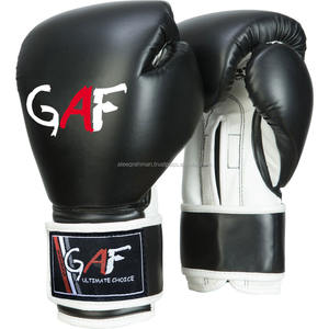 Équipement de boxe GAF Gants de boxe pour adultes Matériau personnalisé demandé 100% Gants de boxe de combat de haute qualité - Product Image 2