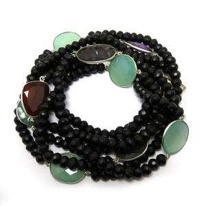 Collares de plata de ley 925 con piedras múltiples, joyería de plata 925 - Product Image 5