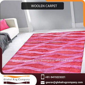 ผ้าไหมไม้ไผ่ที่ทันสมัยกันลื่นที่ผูกด้วยมือสีชมพูพรมติดผนังกับผนังพรมปูพื้นกองสูงลายดอกไม้ที่ชวนให้หลงใหลช่วยเพิ่มบ้าน - Product Image 6