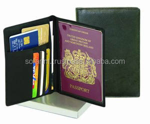 Letter Pattern Passport <b>Holder</b> Wallet Case - Product Image 3
