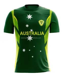 Camiseta de Cricket para Hombre con Nombre de País, Embalaje en Bolsa de Polietileno, Color y Talla Personalizables - Product Image 1