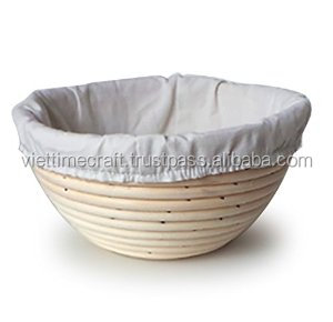 Cesta Ovalada de Ratán Vietnamita para Fermentación de Pan, para Restaurantes Comerciales, Embalaje en Cartón - Product Image 5