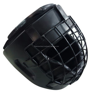Casco protector de cabeza de jaula, equipo de cabeza de boxeo MMA Aikido Karate Taekwondo - Product Image 1
