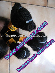 El mejor precio Cabello indio Remy marrón natural que teje el rizo italiano profundo suelto con buena textura Directo DE LA India - Product Image 3