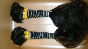 Vente en gros d'extensions de cheveux naturels Remy indiens vierges 100% de haute qualité en vrac de cheveux dans de belles couleurs à bon prix - Product Image 6