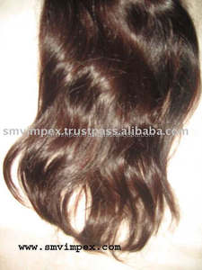 Cabello humano a granel indio virgen 100% Remy puro con estilos sueltos de ondas profundas y naturales Color natural - Product Image 3