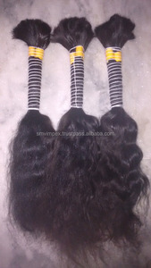 100% non transformés vierge Indien remy tissage de cheveux humains. Rejet enchevêtrement gratuit remy cheveux. En vrac cheveux humains - Product Image 5