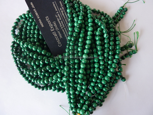 Cuentas naturales turquesa verde al por mayor - Product Image 4