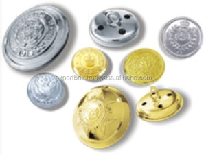 Botones de Metal de Latón de Primera Calidad EBC, Estilo Vintage, de Alta Calidad, Color Dorado Mate, con Orificio Único para Trajes y Blazers - Product Image 3