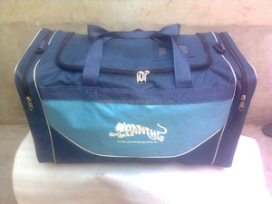 ที่กําหนดเองกระเป๋าเดินทางความจุขนาดใหญ่ยิมกีฬากระเป๋า Duffle สําหรับฟุตบอลฮอกกี้ตะกร้าลูกวอลเลย์บอลแลครอส - Product Image 3