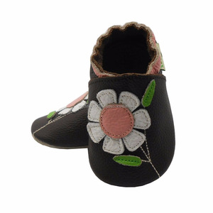 รองเท้าหนังส้นนิ่มลายดอกไม้สำหรับเด็กทารก - Product Image 2