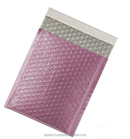 Enveloppes d'expédition/sacs d'emballage ATYAPI en PE recyclable, isolées avec film aluminium réfléchissant et bulles métallisées, modèle AT-MB03