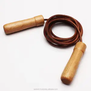 Corde à sauter en cuir personnalisable, vitesse réglable, pour entraînement physique, nouveau modèle - Product Image 1