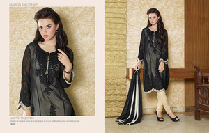 Robe de soirée décontractée pour femmes, tenue de mariage, Collection Kurti Kurta, nouvelle Collection, inde et Pakistan Salwar Kameez - Product Image 4